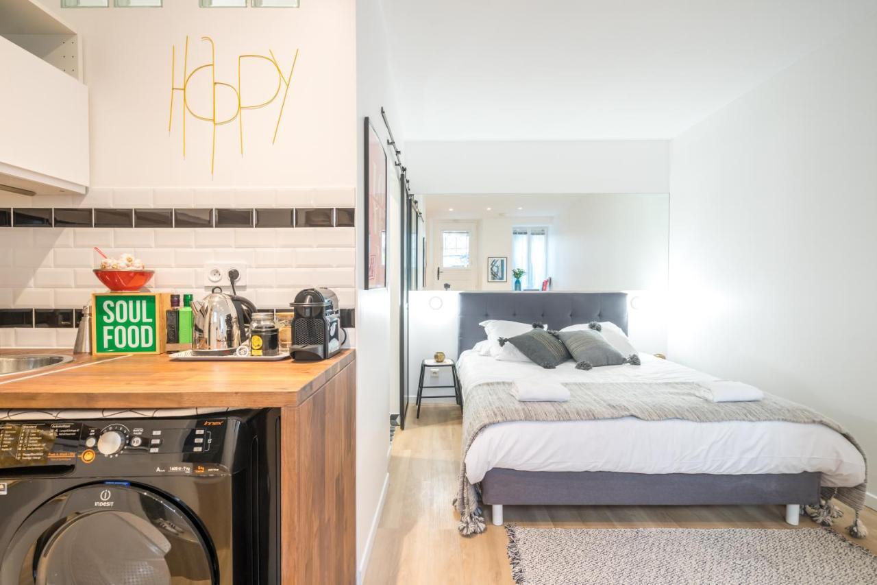 Apartmán Happy Days - Eiffel Studio & Terrasse Paříž Exteriér fotografie
